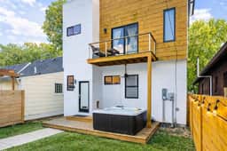 Modern Indy Mansion | Hot Tub • Rooftop Deck • 3BR - Image 3