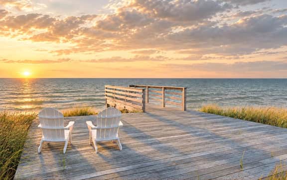 Michigan Shores | Beachfront • Heated Private Pool - Image 4